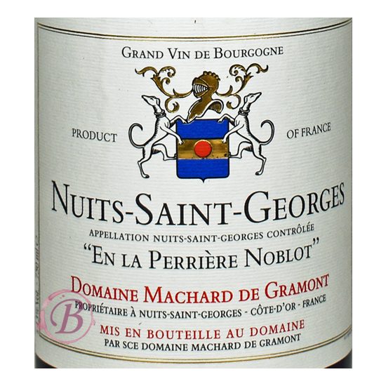 Machard de Gramont Nuits-St. Georges en la Perriere Noblot